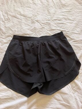lululemon athletica Black Layered Running Shorts